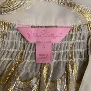 Lilly Pulitzer Tops - Lilly Pulitzer Elsa shimmer silk top Lilly Pulitzer Tops - Lilly Pulitzer Elsa shimmer silk top